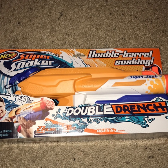 Nerf Super Soaker Double Drench Watergun - Picture 1 of 5